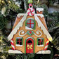 Gingerbread house ornament Out of the Wood