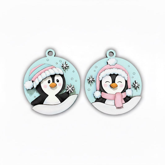 Ornament pinguino Out of the Wood