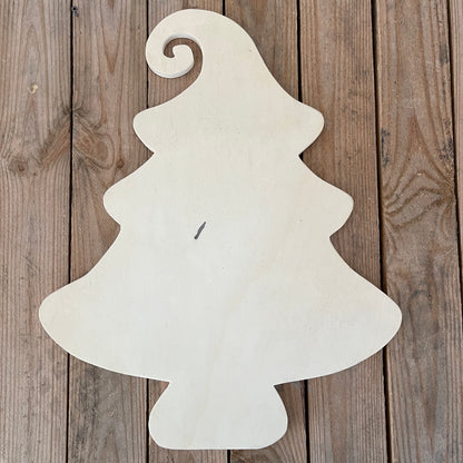 Sagoma Ho ho hello Christmas cher" Design by Holly Hanley Out of the Wood