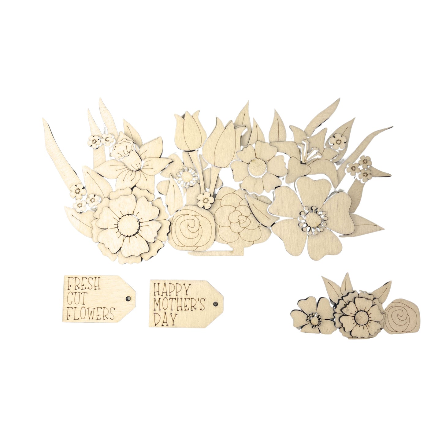 Pannello intercambiabile con fiori misti Out of the Wood