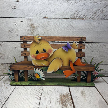 Panchina per personaggi sopramensola Out of the Wood