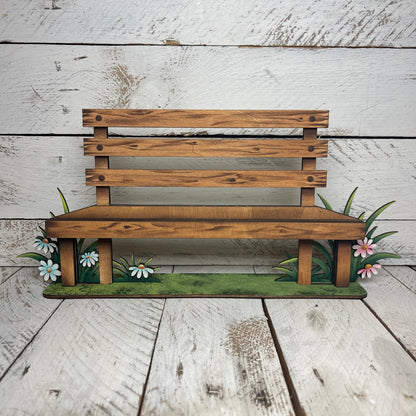Panchina per personaggi sopramensola Out of the Wood