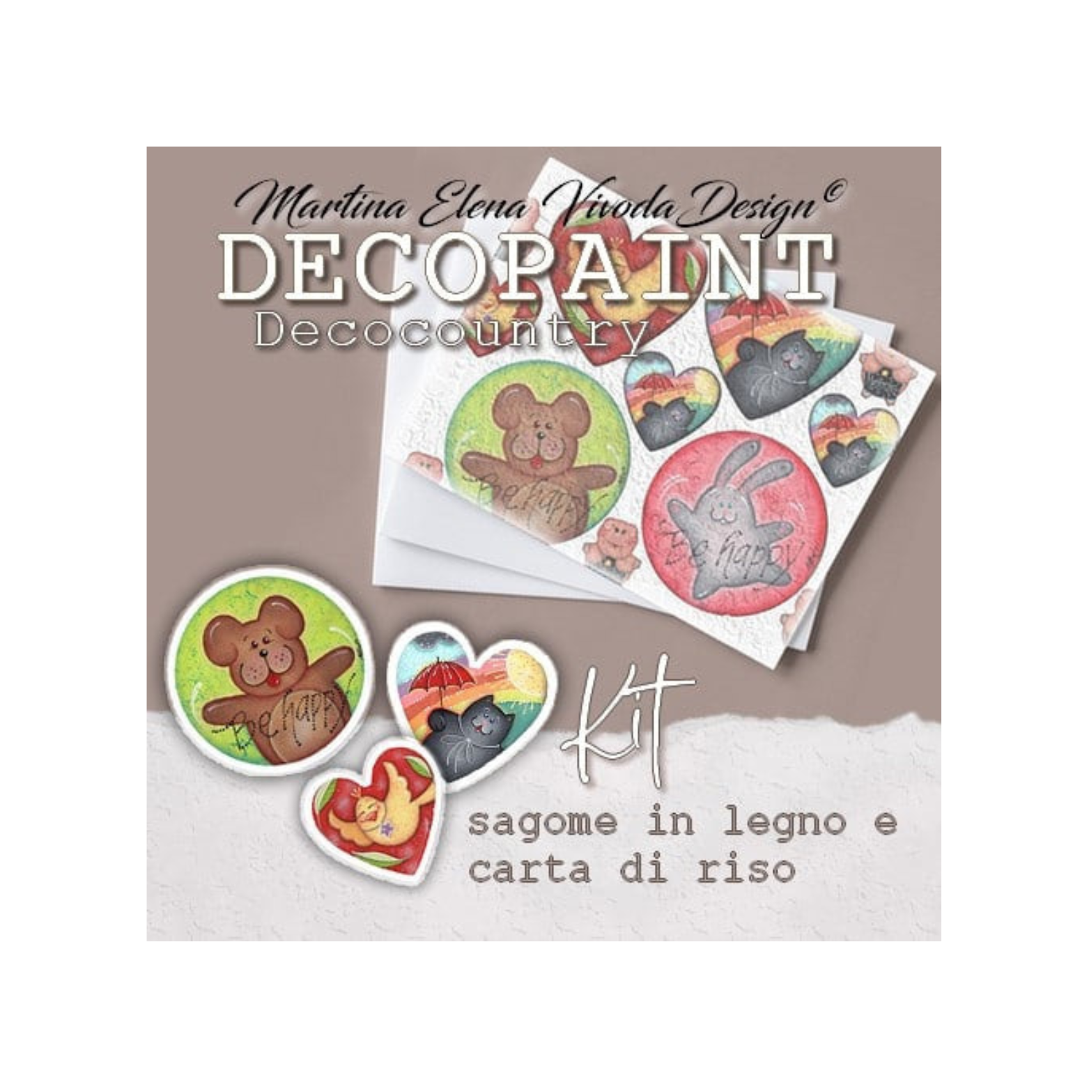 DECOPAINT DECOCOUNTRY BY MARTINA ELENA VIVODA Out of the Wood
