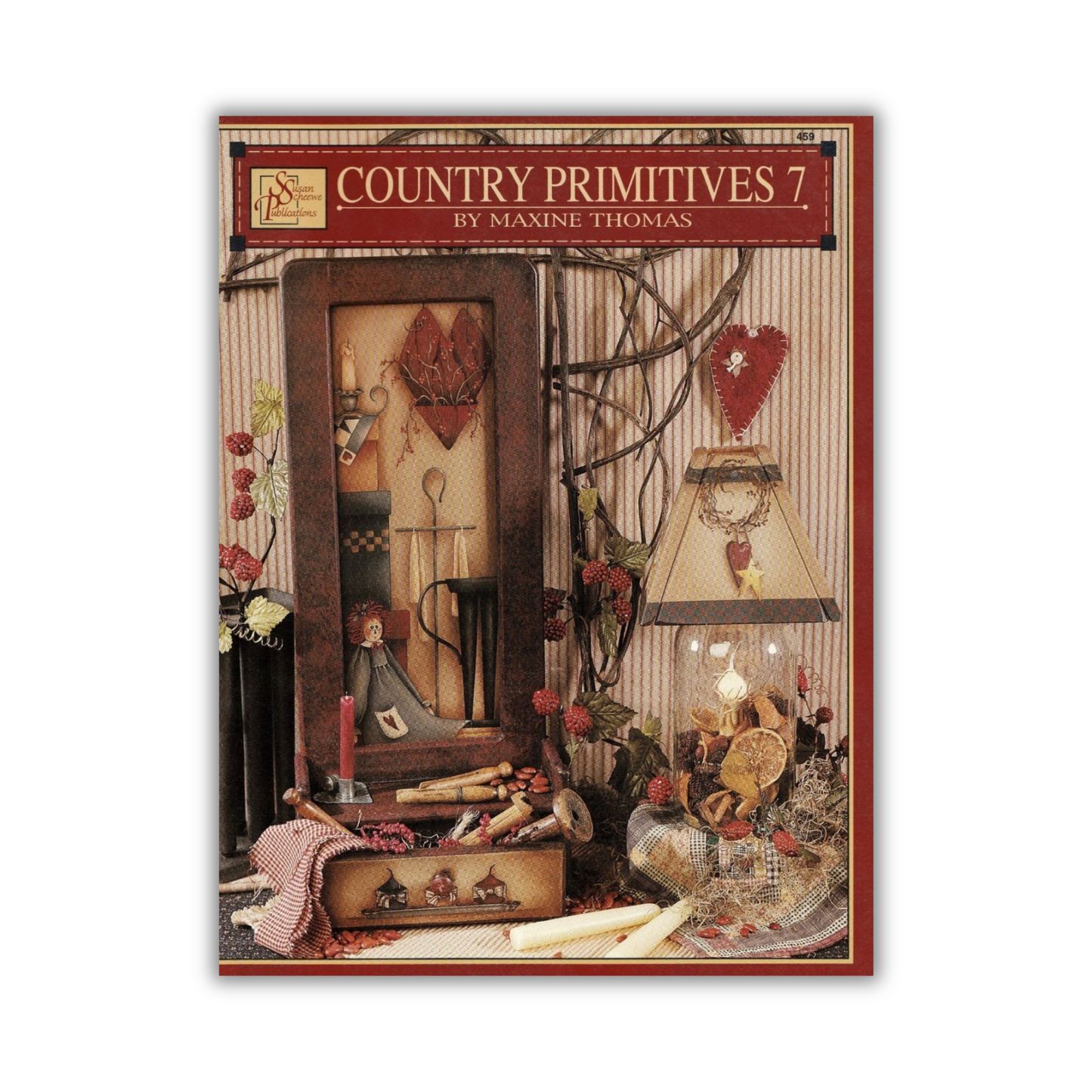 Libro Country primitives vol  7 Maxine Thomas (USATO IN BUONE CONDIZIONI ) Out of the Wood