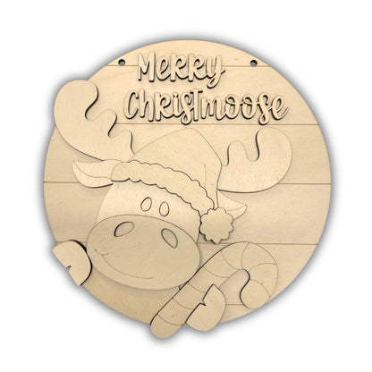 Fuoriporta con alce natalizio Out of the Wood