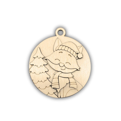Ornament volpe Out of the Wood