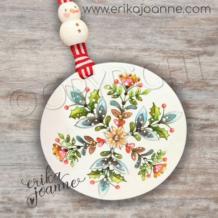 Nordica folk art ornament Out of the Wood