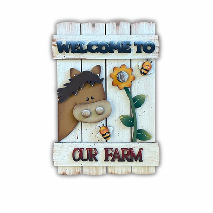 Cavallo welcome to farm Out of the Wood