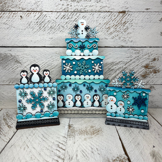 Torte invernali  per alzatine intercambiabili Out of the Wood