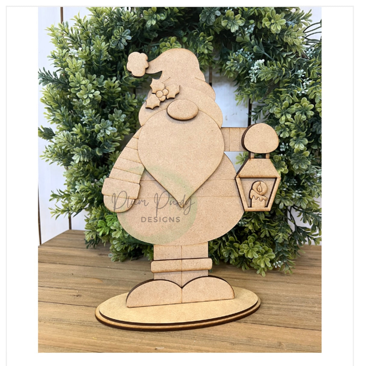 Santa lantern gnome Out of the Wood
