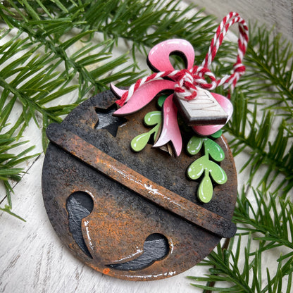 Kit jingle bells ornament Out of the Wood