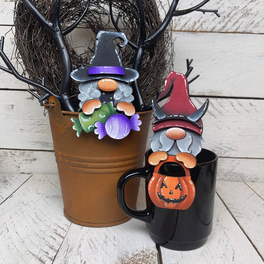 Segnaposto gnomi Halloween Out of the Wood
