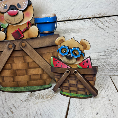 Pannello intercambiabile con orso estate Out of the Wood