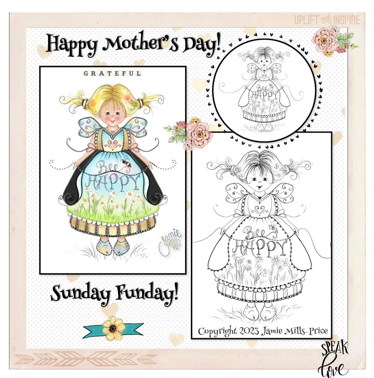 Bee happy  DESIGN JAMIE MILLS PRICE SUNDAY-FUNDAY Out of the Wood