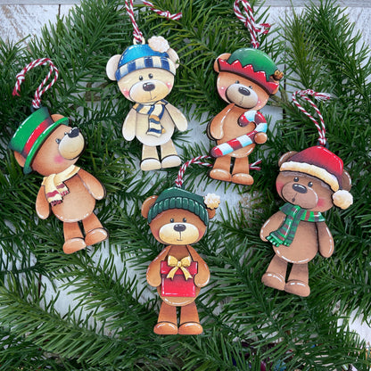 Orsi natalizi ornament Out of the Wood