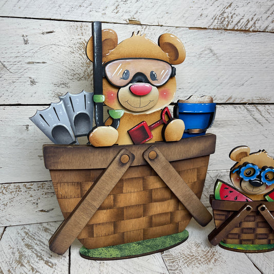 Pannello intercambiabile con orso estate Out of the Wood