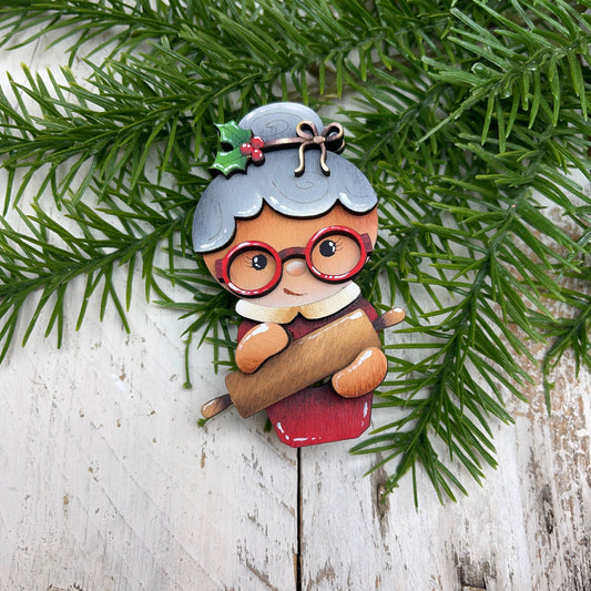 Segnaposto Mss claus Out of the Wood