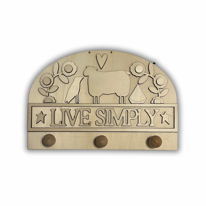 Live simply primitive