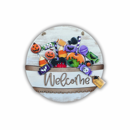 Pannello intercambiabile con dolcetti halloween Out of the Wood