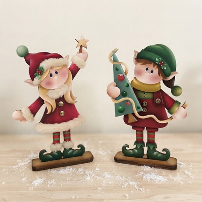 Elfi Tree trimming elves (Copia) Out of the Wood