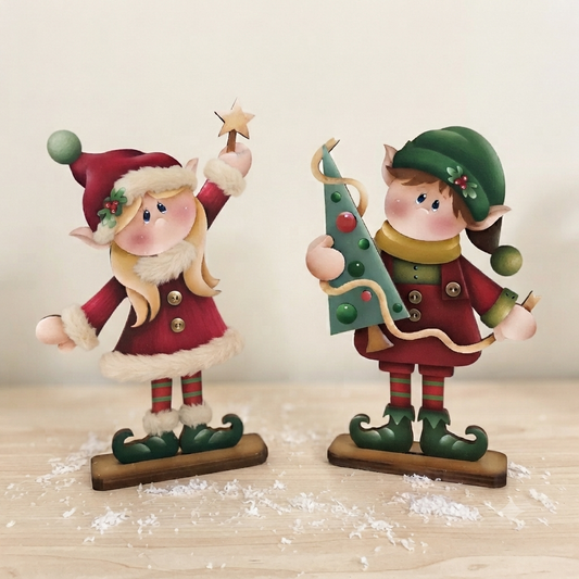 Elfi Tree trimming elves (Copia) Out of the Wood