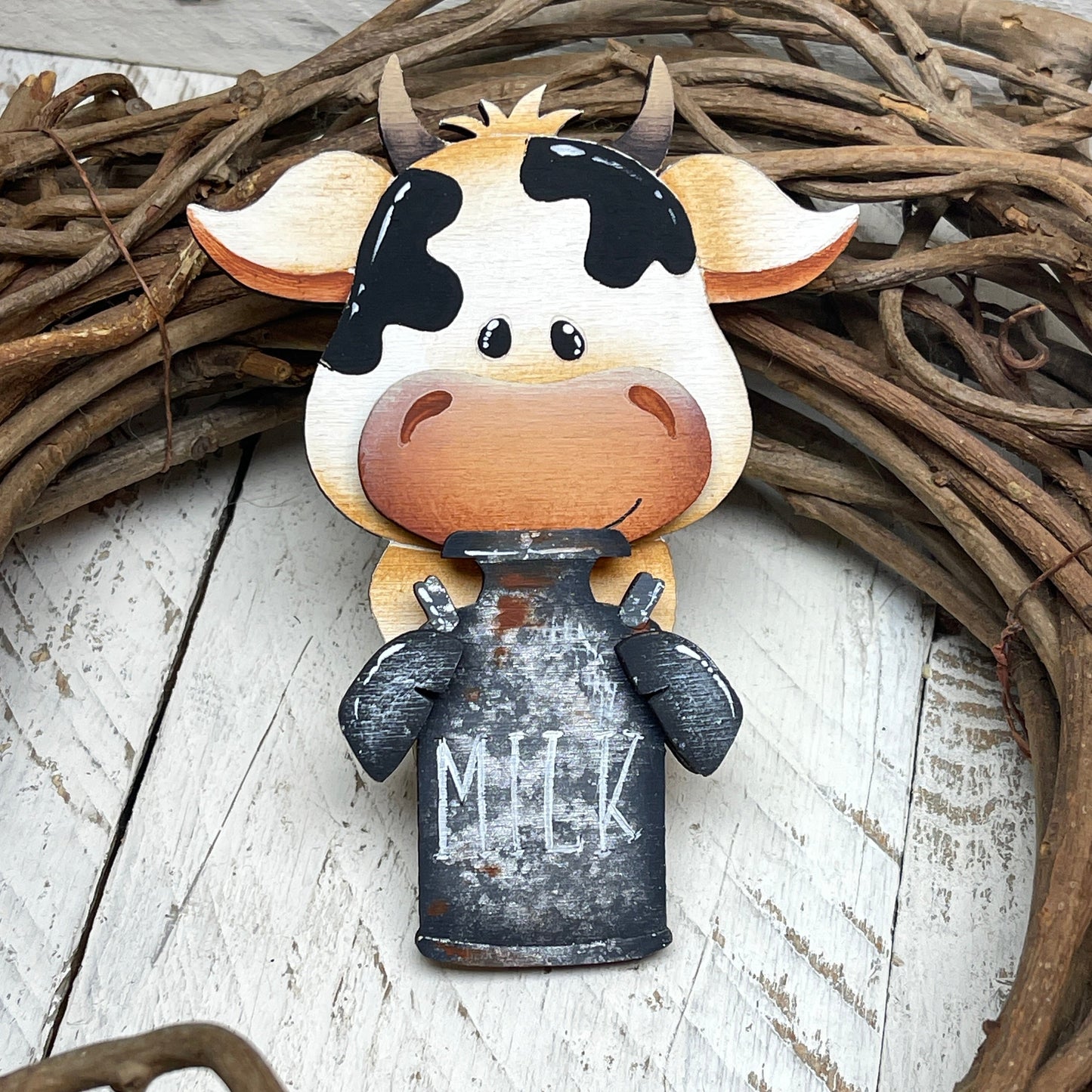 Segnaposto mucca Out of the Wood