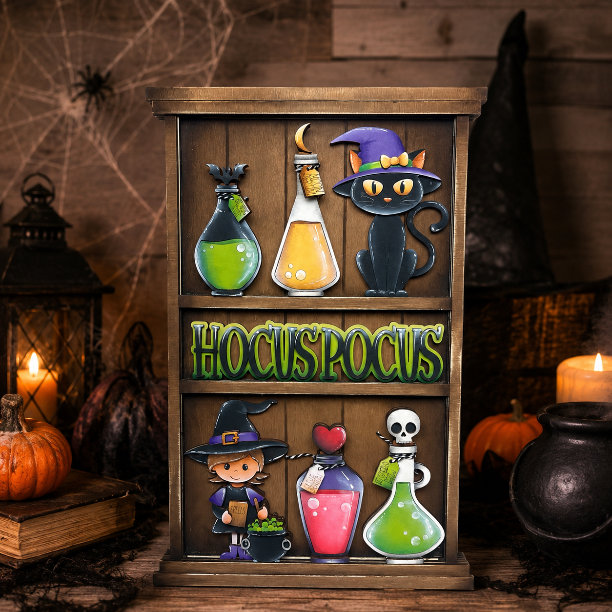 Inserti Halloween per scaffale intercambiabile (Copia) Out of the Wood