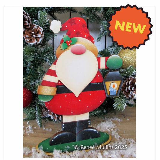 Santa lantern gnome Out of the Wood