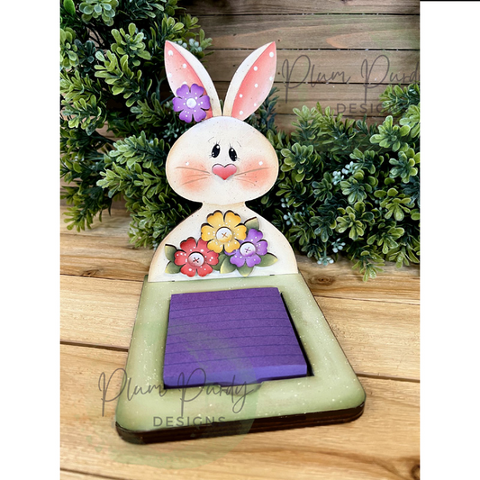 Spring Easter bunny pot Out of the Wood