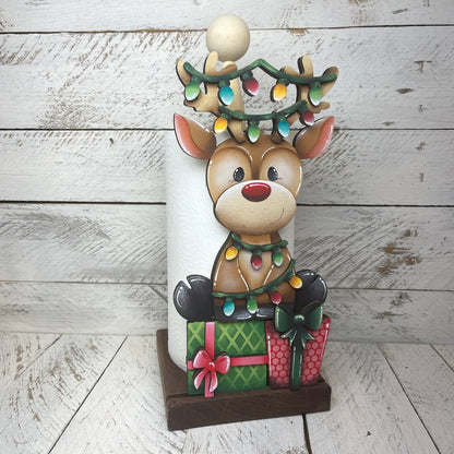 Renna rudolf natalizio per casetta uccellini intercambiabile Out of the Wood