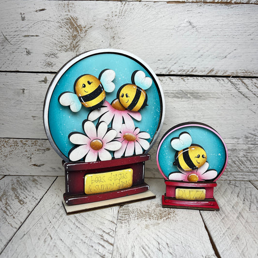 Sagoma api primavera per Snow globe intercambiabile (Copia) Out of the Wood