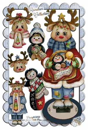 Creative (Renna) Christmas Collection Home club 2023 by  Jamie Mills Price Out of the Wood