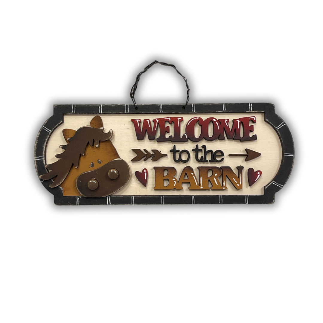 Cavallo welcome to farm Out of the Wood