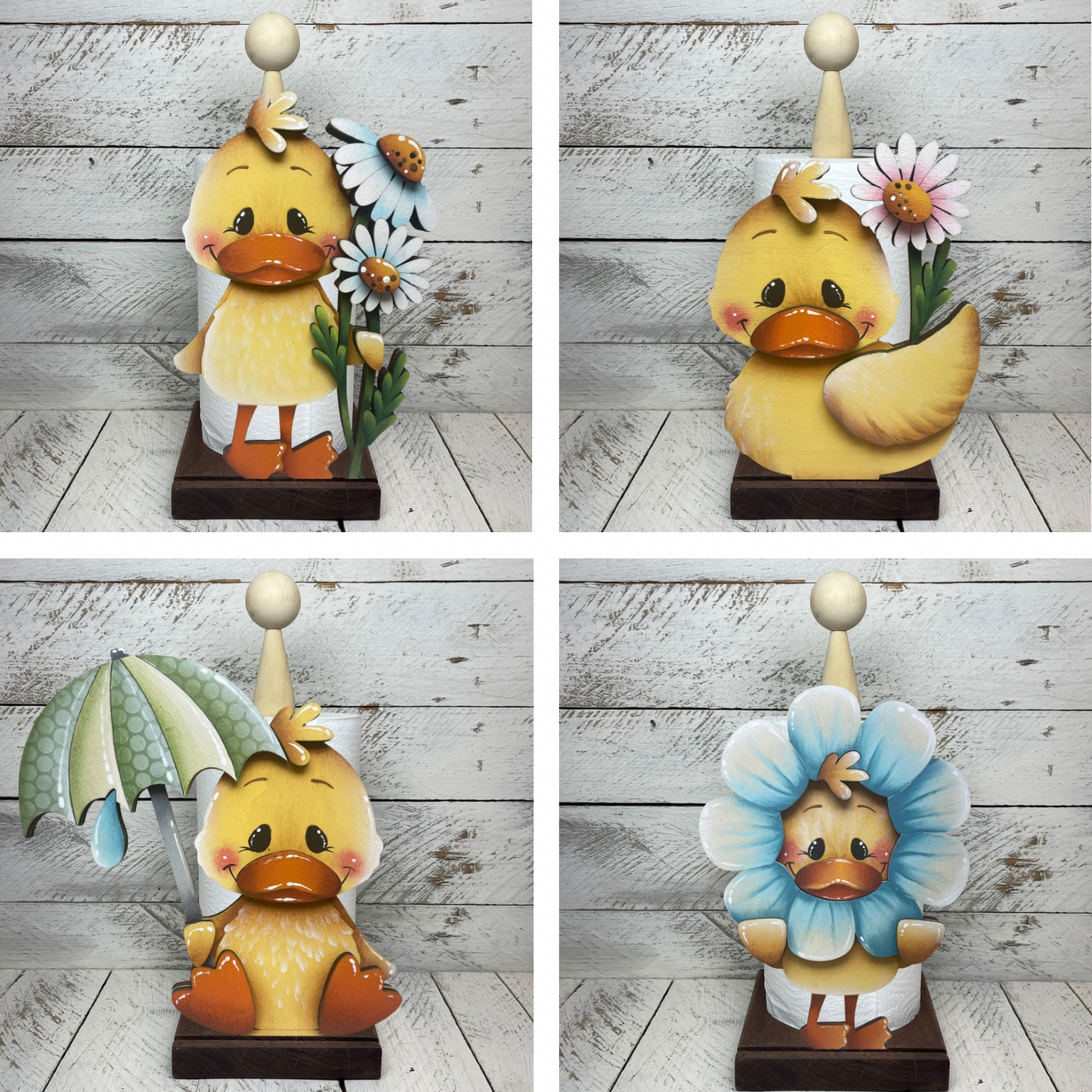 Sagoma per porta scottex papere primavera Out of the Wood