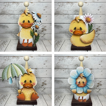 Sagoma per porta scottex papere primavera Out of the Wood