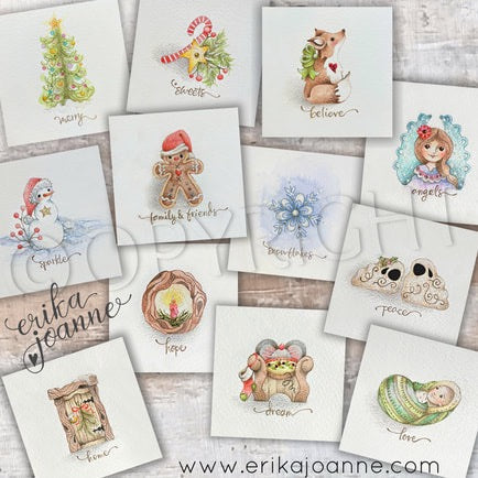 12 days christmas advent Out of the Wood