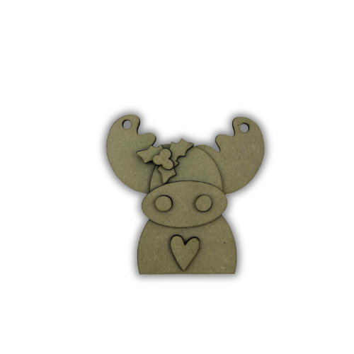 Moose ornament Out of the Wood