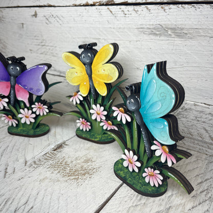 Farfalle con piedistallo Out of the Wood