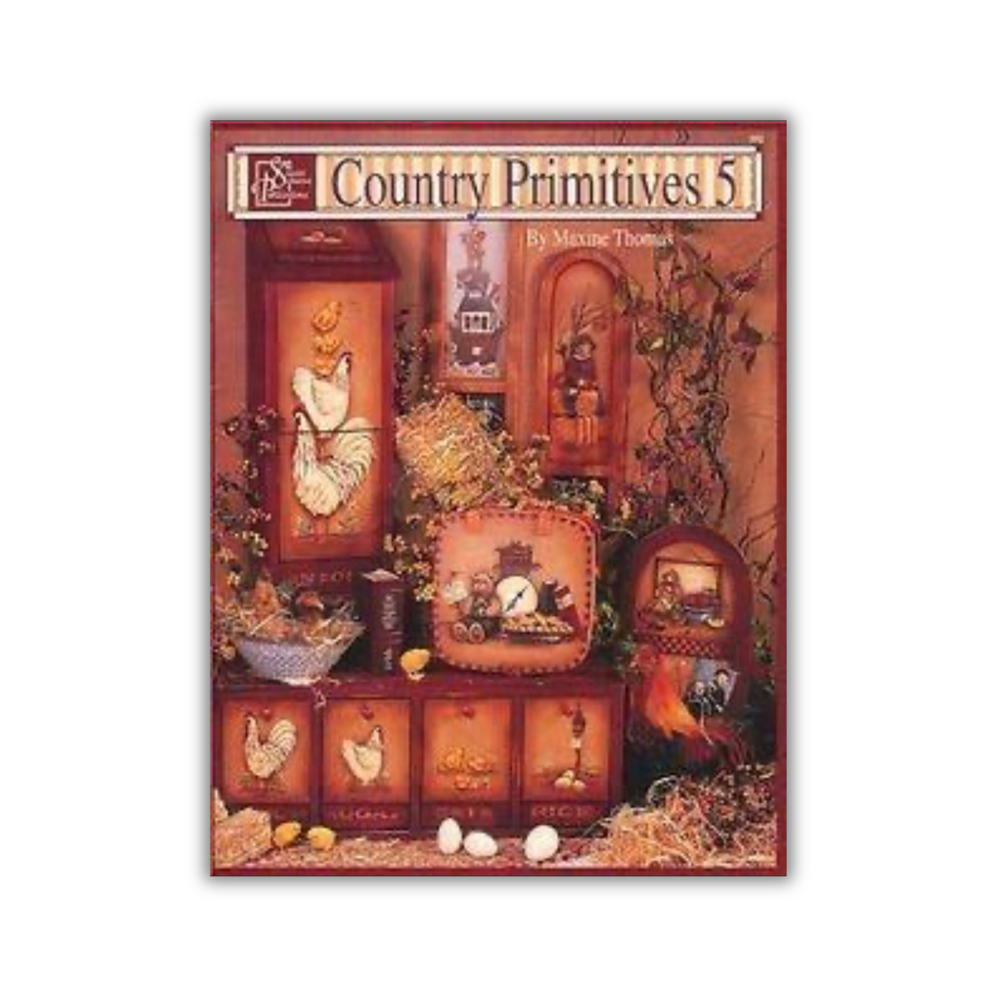 Libro Country primitives vol  5 Maxine Thomas (USATO IN BUONE CONDIZIONI ) Out of the Wood