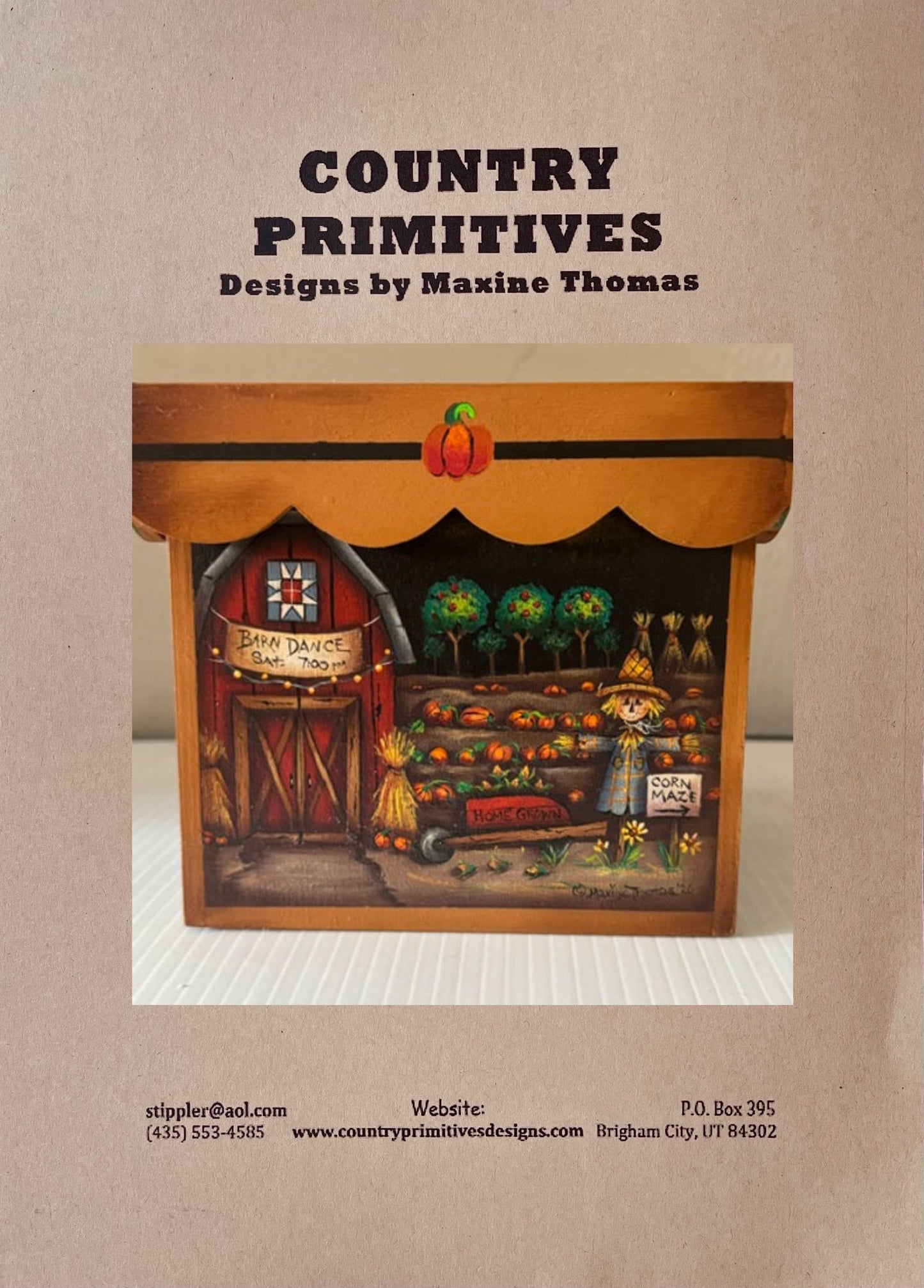 CARTAMODELLO -pattern -“Barn Dance ” CON TRADUZIONE IN ITALIANO by Maxine Thomas Out of the Wood