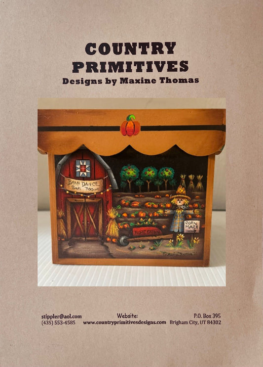 CARTAMODELLO -pattern -“Barn Dance ” CON TRADUZIONE IN ITALIANO by Maxine Thomas Out of the Wood