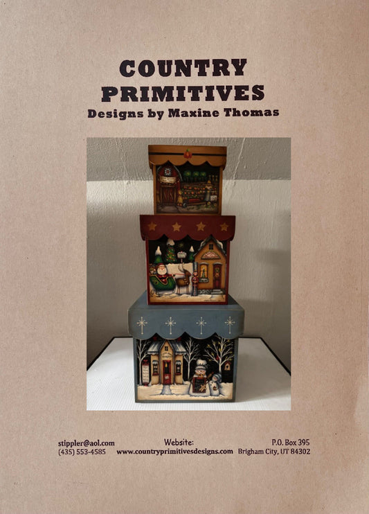 CARTAMODELLO -pattern -“Stacking box  ” by Maxine Thomas (Copia) Out of the Wood