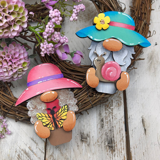 Segnaposto gnomi primavera Out of the Wood