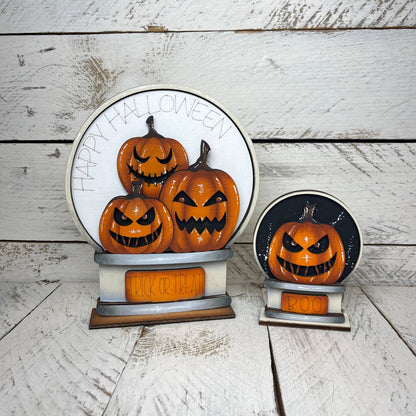 Sagoma rana  halloween per Snow globe intercambiabile Out of the Wood