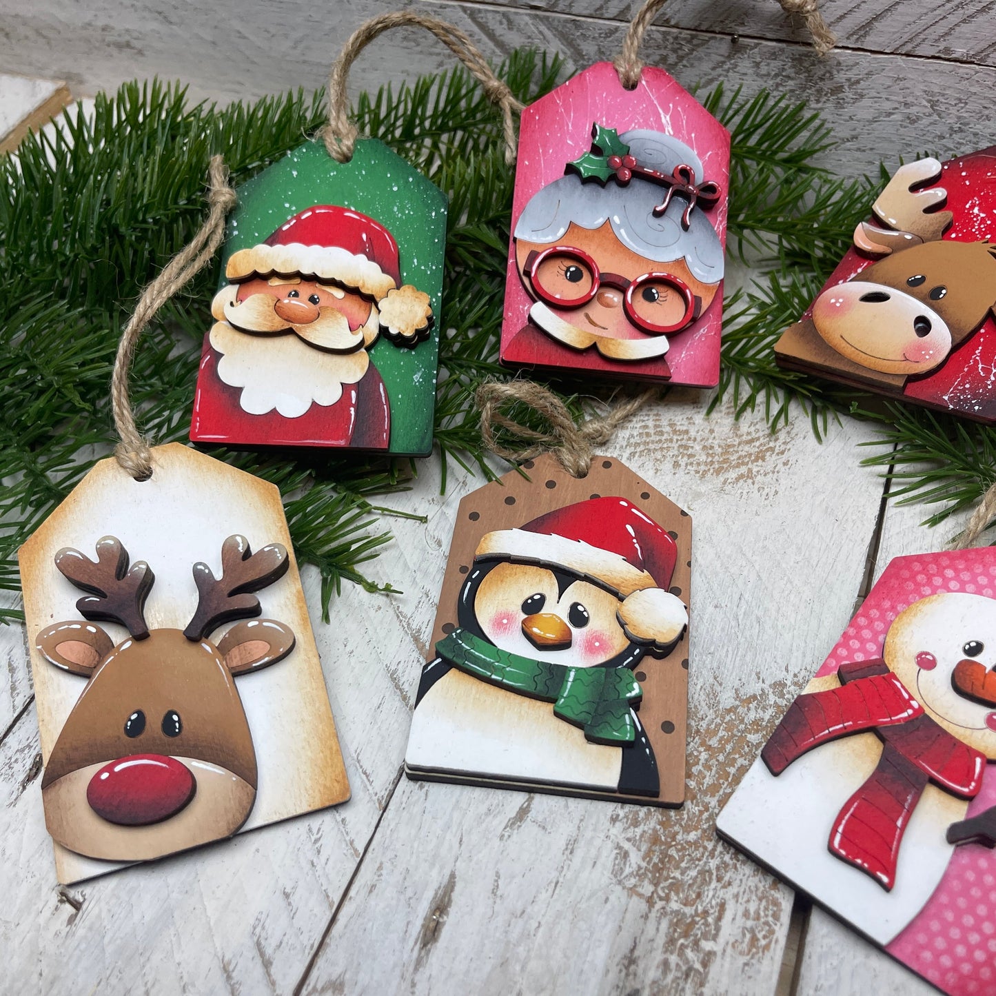 Christmas friends tag Out of the Wood