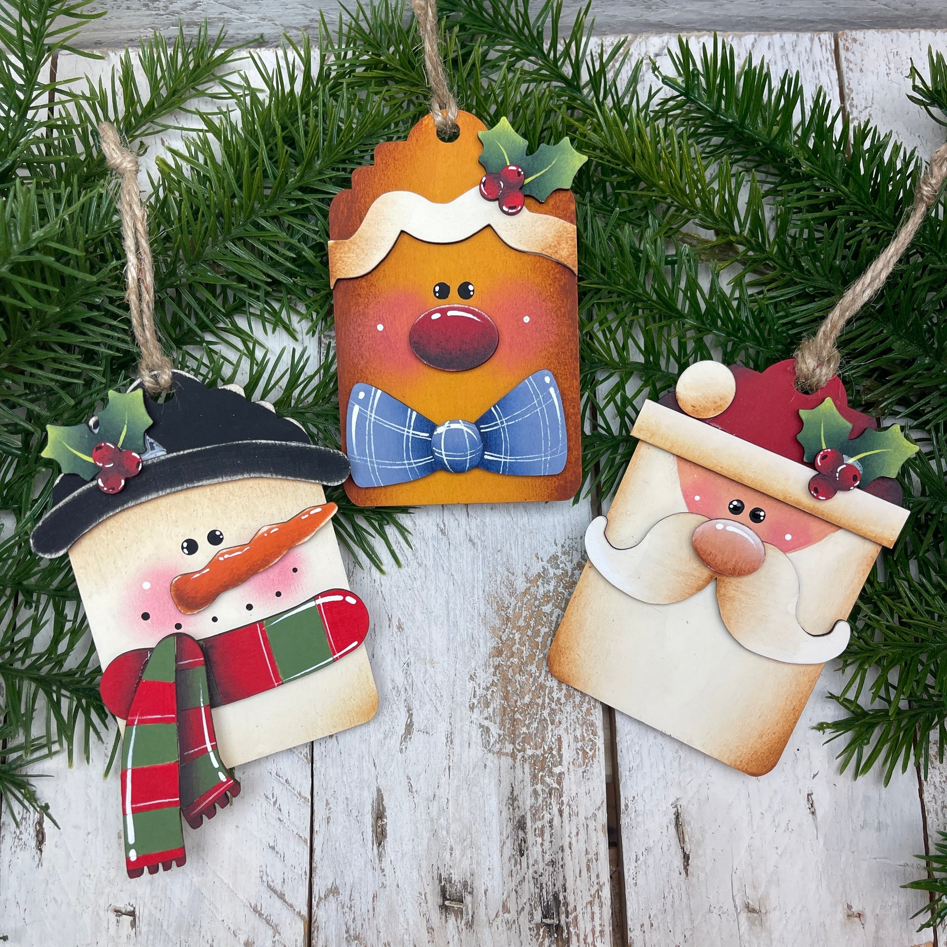 Christmas tag friends Out of the Wood