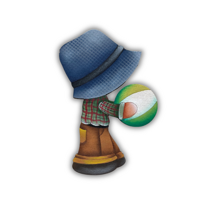 Bimbo con palla Out of the Wood