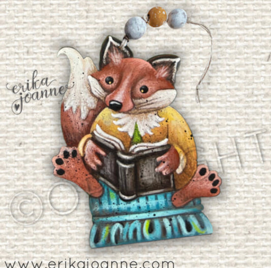Woodland fox ornament Out of the Wood