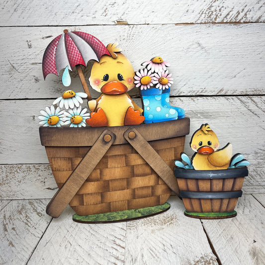 Pannello intercambiabile con papera primavera Out of the Wood