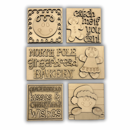 Set ginger inserti quadrati grandi 10x10 Out of the Wood